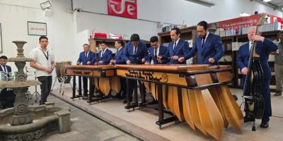 Agrupación Marimbística Q’ojonel Soon comenzó marzo con múltiples actividades