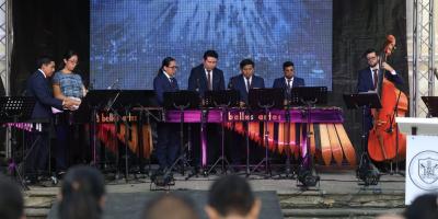 La Marimba de Bellas Artes deslumbró con sus melodías en Santo Domingo. 