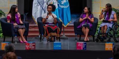 Acto “Por y para todas las mujeres y niñas: Derecho, justicia y acción”
