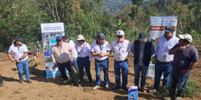 Supervisan avances en seguridad alimentaria y diversificación de cultivos