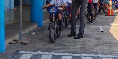 ¡Pequeños peatones, grandes lecciones! Educación vial que transforma en Escuintla
