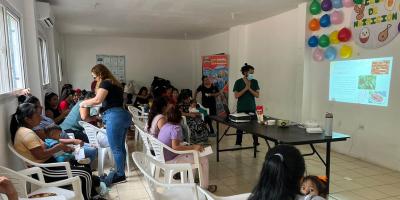 Entre canela y zanahoria, familias de Zacapa aprenden a alimentarse mejor