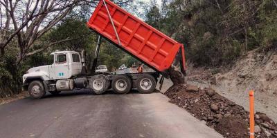 Avanzan trabajos en tramo clave de Jutiapa 