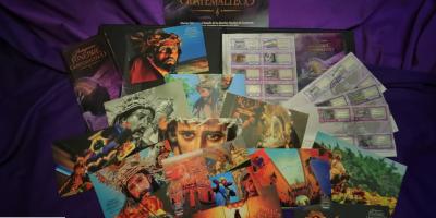  Correos de Guatemala rinde homenaje al pentagrama fúnebre con emisión de sellos postales de Cuaresma 2025