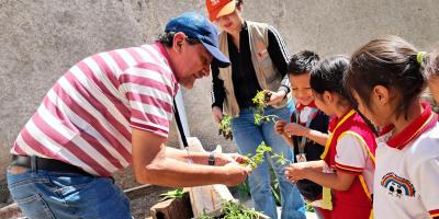 Aprender desde pequeños la siembra fortalece la alimentación y el futuro