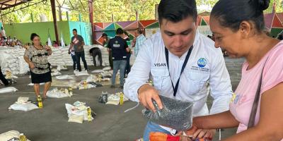 Asistencia alimentaria llega a más de 356 mil familias en todo el país