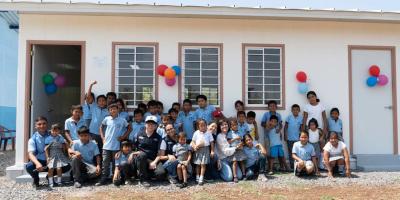 Nuevo módulo educativo transforma la educación en La Bendición, Champerico