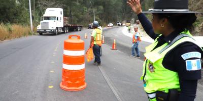 Provial refuerza orden vial durante ampliación en La Conora