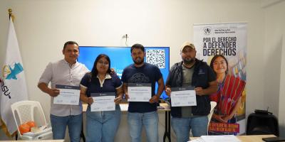 Uncosu fortalece su labor con enfoque en derechos humanos