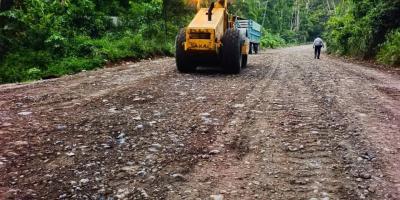 Trabajos viales en la Zona Reina continúan con paso firme