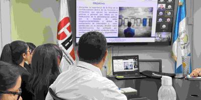 UDEVIPO FORTALECE LA ÉTICA INSTITUCIONAL CON JORNADA DE CAPACITACIÓN IMPARTIDA POR LA CONTRALORÍA GENERAL DE CUENTAS