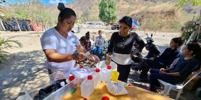 Promueven la higiene del hogar y salud familiar en Sansare
