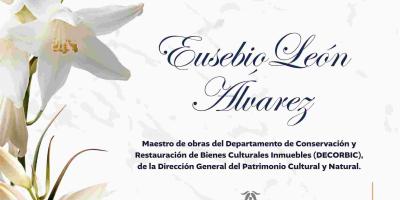 Lamentamos profundamente el sensible fallecimiento de Eusebio León Álvarez