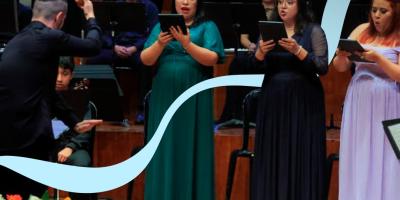 Ministro Luis Méndez Salinas asistió al concierto Magnificat J. S. Bach