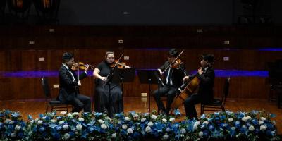piano y cuerdas