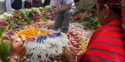 Espacio sagrado en territorio Poqoman