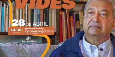 Acompáñanos a un conversatorio con el escritor antigüeño Adolfo Méndez Vides