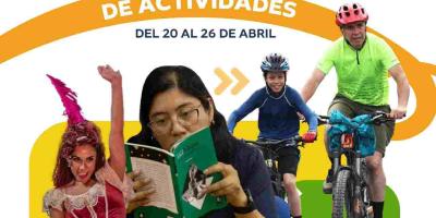 Agenda de actividades del 20 al 26 de abril