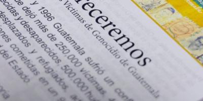 “Floreceremos: memorial de las víctimas del genocidio en Guatemala”