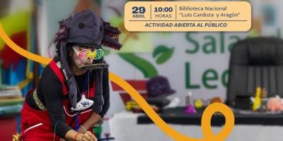 Jornada especial de cuenta cuentos en la Biblioteca Nacional