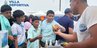 Acercan servicios agrarios en actividad interinstitucional “Volvamos al parque” 