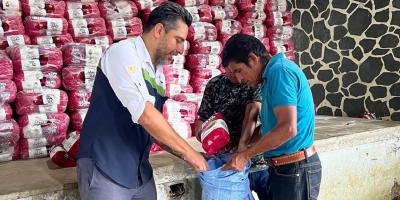 Apoyo alimentario llega a más de 363 mil hogares