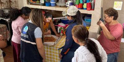 Comunidades de Jutiapa fortalecen su nutrición y economía con derivados de manía