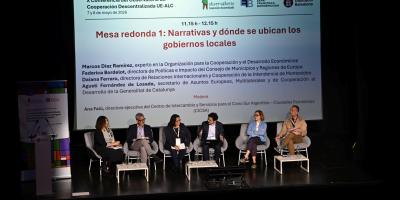 Evento sobre cooperación descentralizada que se realizó en Barcelona. 