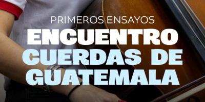 Afinan detalles para una semana de música y formación regional en el “Encuentro Cuerdas de Guatemala” 