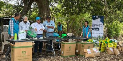 Establecen parcelas demostrativas para asegurar producción de granos básicos en Jutiapa