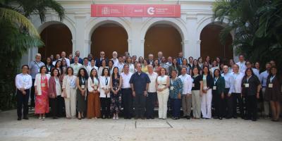 Participantes en el II Seminario sobre Cooperación Iberoamericana, realizado en Colombia, 