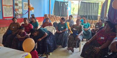 Mujeres Q’eqchi’ fortalecen liderazgo y mejoran sus oportunidades productivas