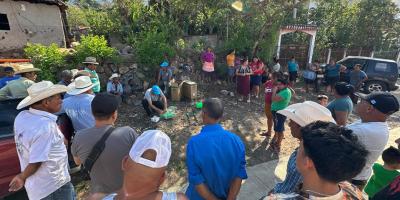 Productores de Santa Catarina Mita optimizan la siembra de frijol con tecnología manual