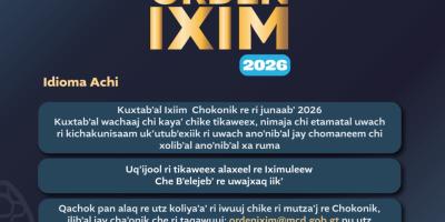 Participa en la convocatoria de la Orden IXIM 2026