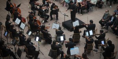 Orquesta Sinfónica Regional de Occidente presentó la “Sinfonía del Nuevo Mundo” en el Palacio Nacional