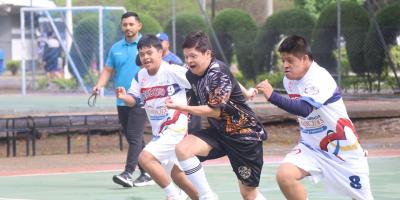 Campo Marte reunió a jóvenes talentos durante jornada preselectiva de Futsal Down