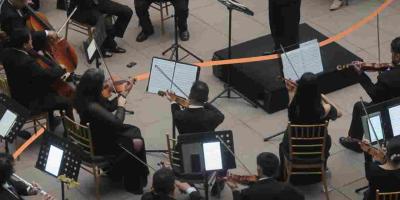 La “Sinfonía del Nuevo Mundo” resonó en el Patio de la Vida del Palacio Nacional de la Cultura