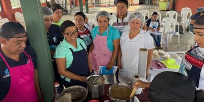 Educadoras del Hogar se tecnifican en la transformación de plátano y ajonjolí