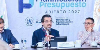Minfin presenta las prioridades del presupuesto 2027