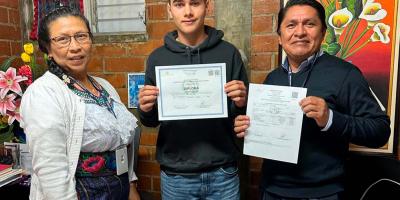 El derecho a la educación de Inti fue restituido gracias al acompañamiento de la SBS
