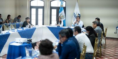 La sesión de la Comisión K'atun reunió a representantes gubernamentales y de sociedad civil. 
