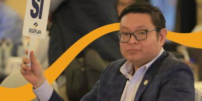 Viceministro Alvarado presenta avances de participación de pueblos indígenas en el Preconadur. 