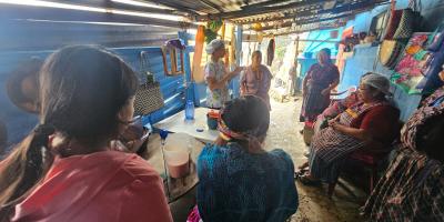 Familias de Almolonga fortalecen conocimientos en nutrición e inocuidad de los alimentos
