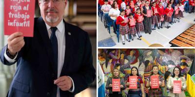 Gobierno de Guatemala a través del Mintrab se suma a campaña “Sácale Tarjeta Roja al Trabajo Infantil” por el 12 de junio
