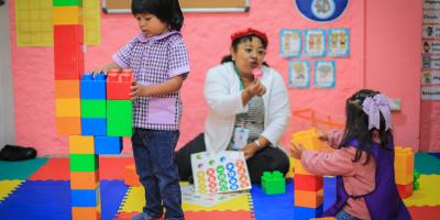 Familias celebran apertura del CAI El Pueblito en Santa Catarina Pinula