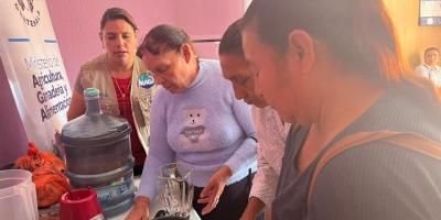 Madres aprenden beneficios de la papa para fortalecer la nutrición familiar