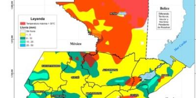 Monitoreo agroclimático de este martes 23 de junio 2026