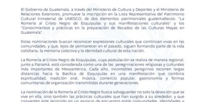 Comunicado UNESCO