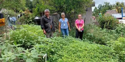 Productores de Nueva Verapaz mejoran sus huertos con asistencia técnica