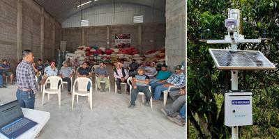 Tecnología agroclimática fortalece a pequeños caficultores de Huehuetenango